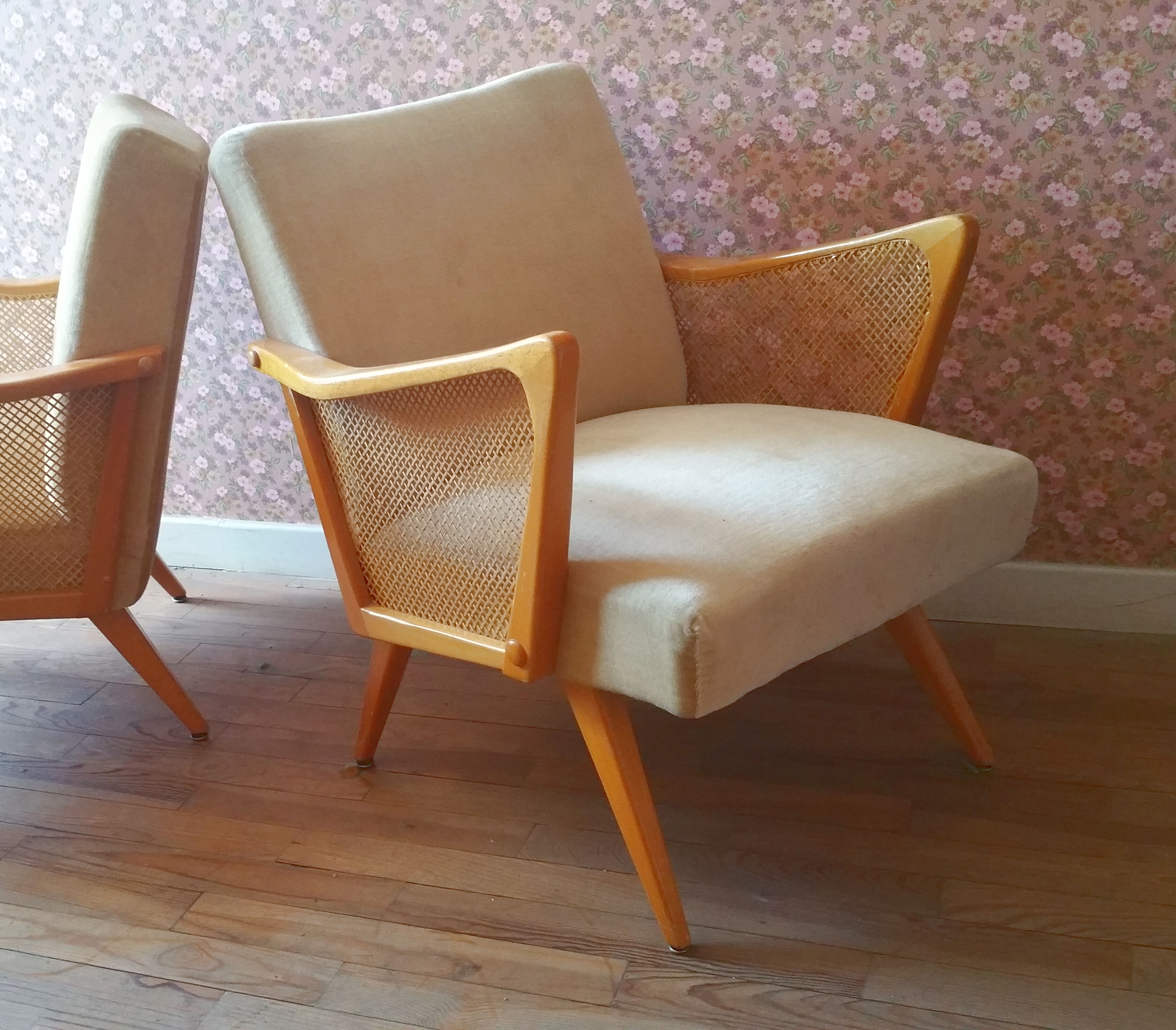 Scandinavian Danish cocktail chair 50 60s