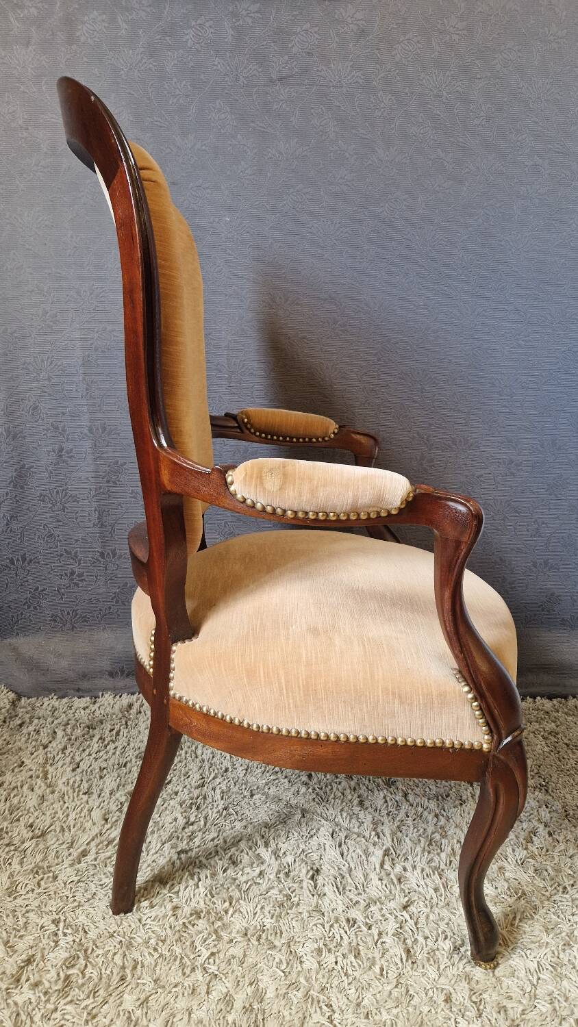 Mahogany armchair