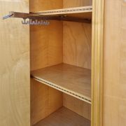 Wardrobe wardrobe and vintage shelves 50s, mirrors