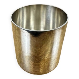 Christofle silver-plated tumbler