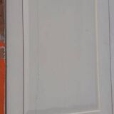 Pair of 19th-century cupboard doors and their frame (1st), woodwork