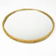 70's Scandinavian modern wicker wall mirror, Denmark
