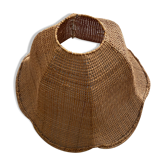 Rattan lampshade