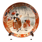 Ancient Japanese porcelain plate – Meiji period, 19th century