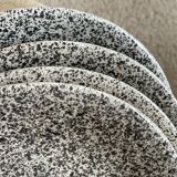 4 Castelforte dessert plates.