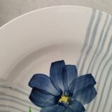 Soup plates soup pasta earthenware digoin sarreguemines vintage valentine model