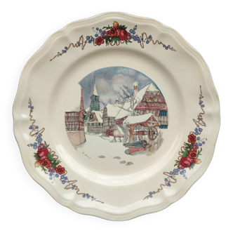 Assiette plate Obernai