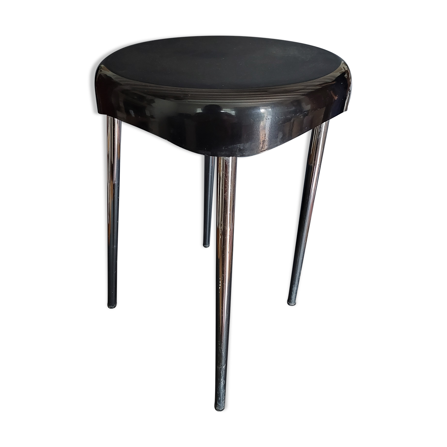 Design Italian stool Plaster Beinasco Torino model Condor 80s