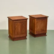 Pair of Dutch Art Deco nightstands, 1930s