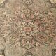 6x8 Madallion Pattern Cream & Salmon Persian Rug, 196x260Cm
