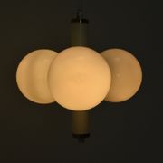 Lustre par Instala Decin années 1970