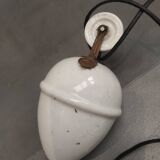 Opaline and porcelain up and down suspension