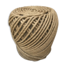 Pouf in rope