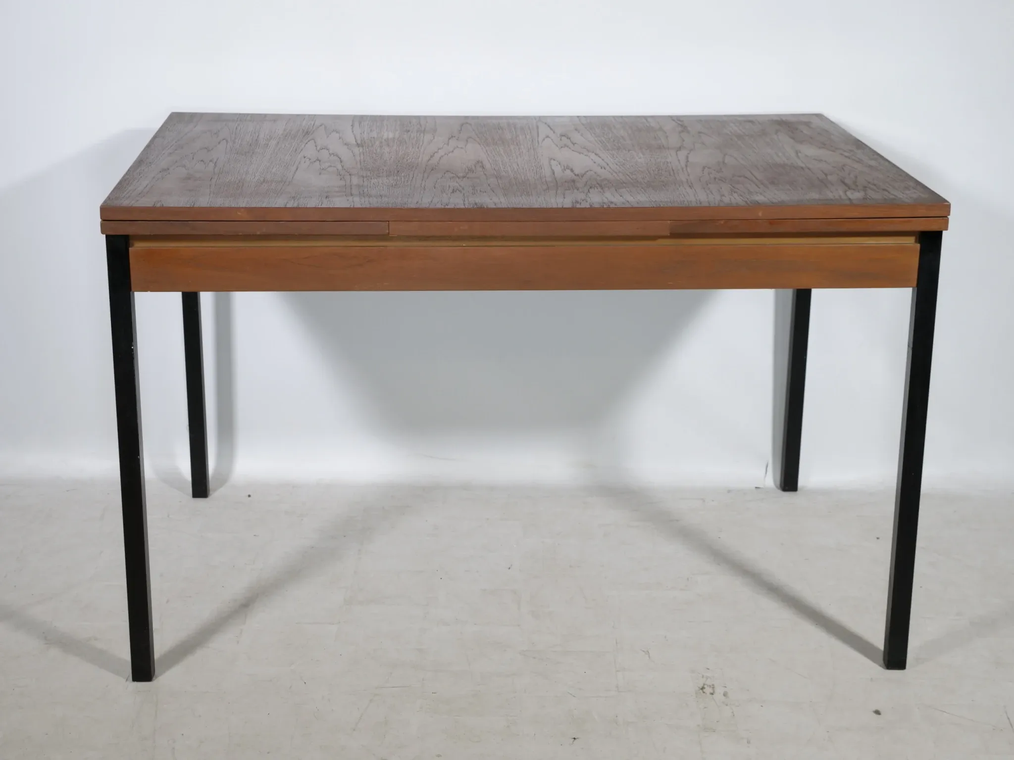 Mid Century Extendable Dining Table in Teak, 1960s