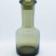 Smoked glass water carafe