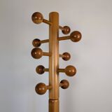 Pine coat rack