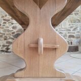 Table de ferme en chêne
