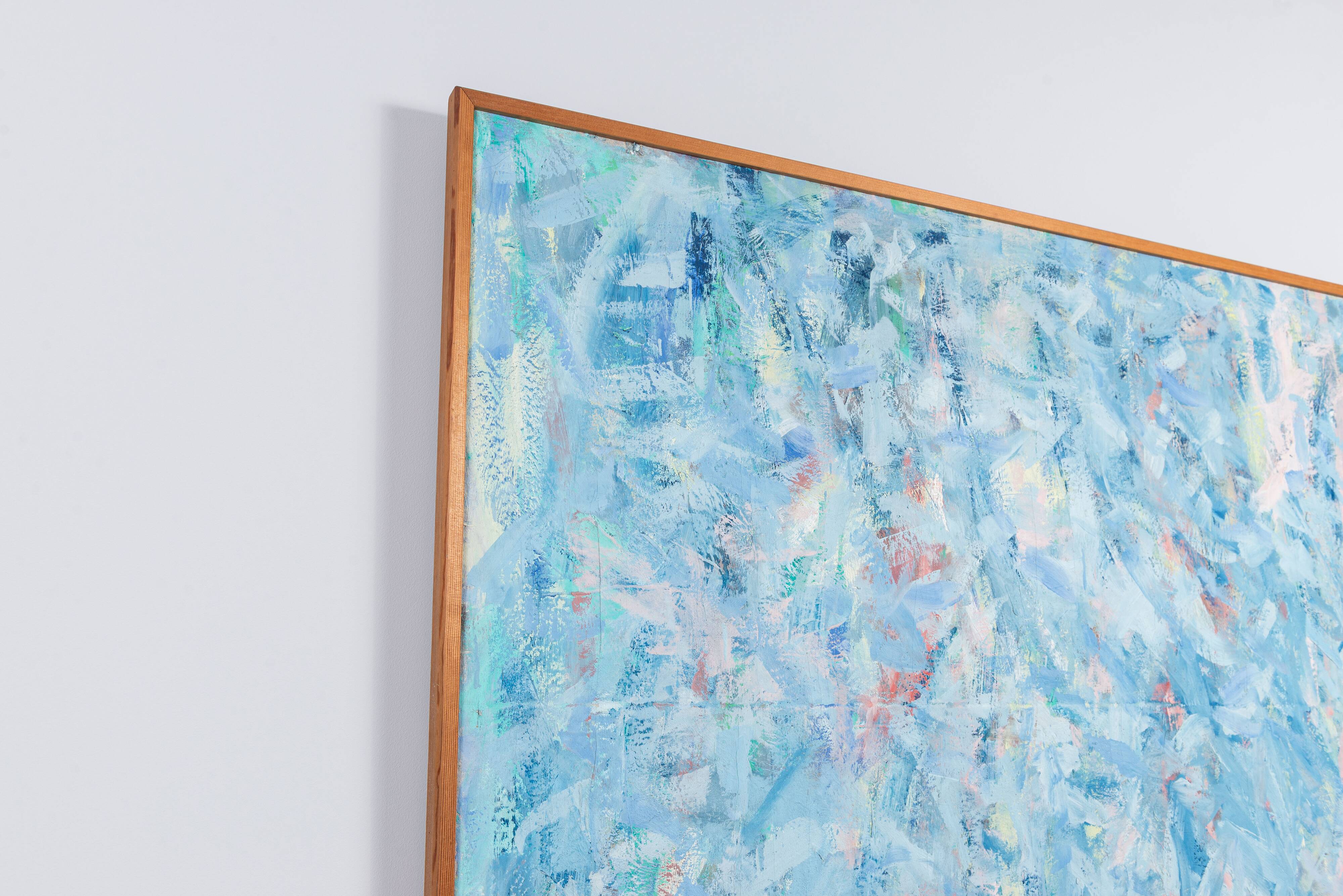 Unique extra large abstract painting