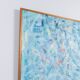 Unique extra large abstract painting