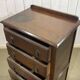 1930s English oak chest of drawers