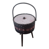 Sewing box, rattan worker