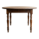 Table de salle à manger ronde rustique en bois massif
