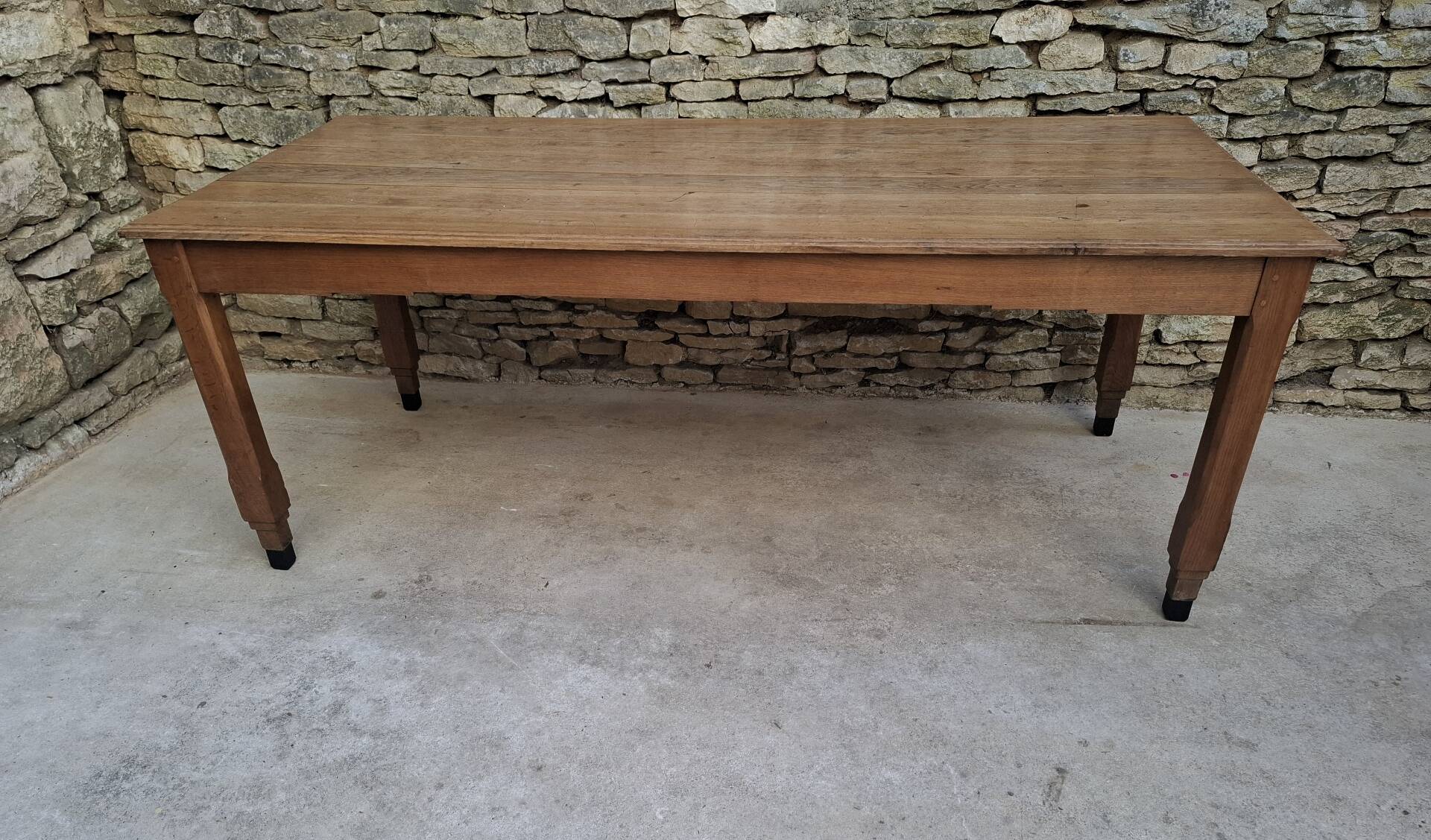 Oak farmhouse table 199cm x 89cm