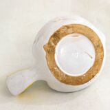 Midcentury Ceramic Candle Holder Picault Style