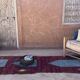 Tapis Marocain Boujad rouge - 110 x 323 cm