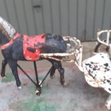 Sulky metal 50s two-seater