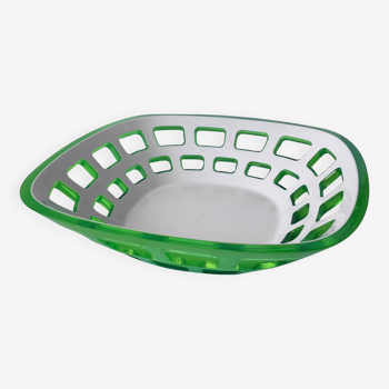 Guzzini Italy plexiglass basket - Bread or fruit basket