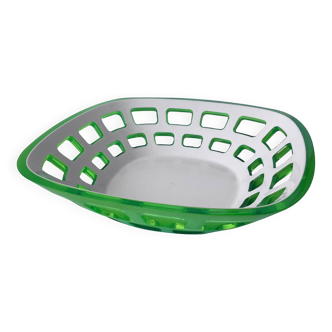 Guzzini Italy plexiglass basket - Bread or fruit basket