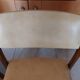 4 sled chairs, vintage