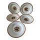 Set of 5 soup plates – Creil & Montereau – Œillet model
