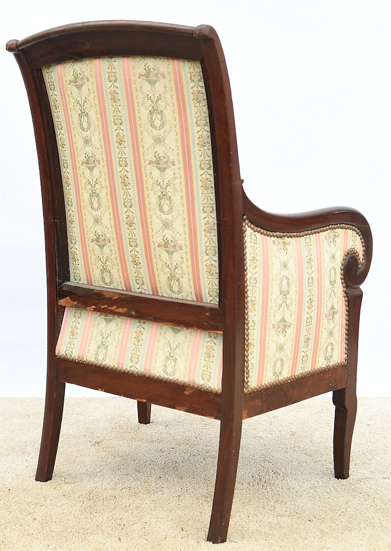 Fauteuil bergère de style Empire