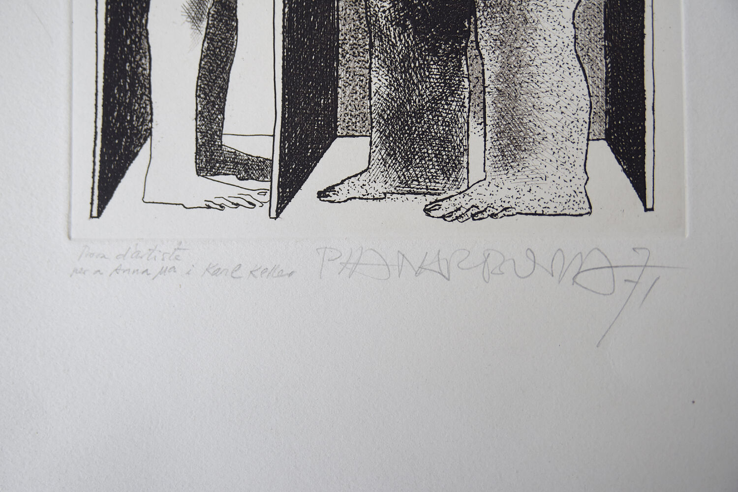 Graphics by Josep Pla-Narbona, INCOMUNICACIÓN Y LIBIDO, 1971