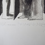 Graphics by Josep Pla-Narbona, INCOMUNICACIÓN Y LIBIDO, 1971