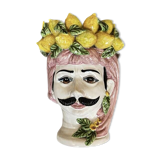 Siciline limoni vase for men, large pink