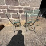 Plexiglass chairs