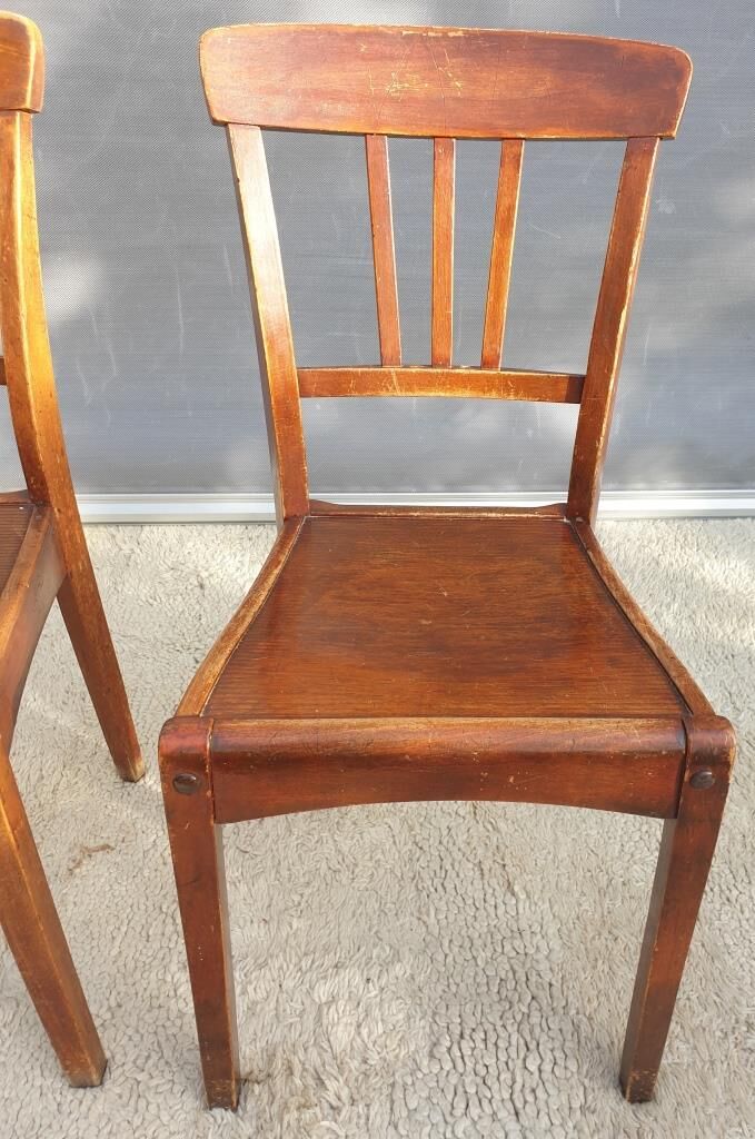 Pair bistrot chairs Stella 1934