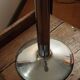 chrome standing ashtray with glass holder 1930 design by Boris Lacroix