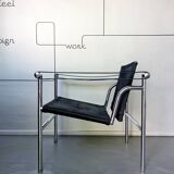 Vintage LC1 Cassina armchair Le Corbusier Charlotte Perriand 1960-70