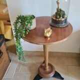 Vintage pedestal table or side table