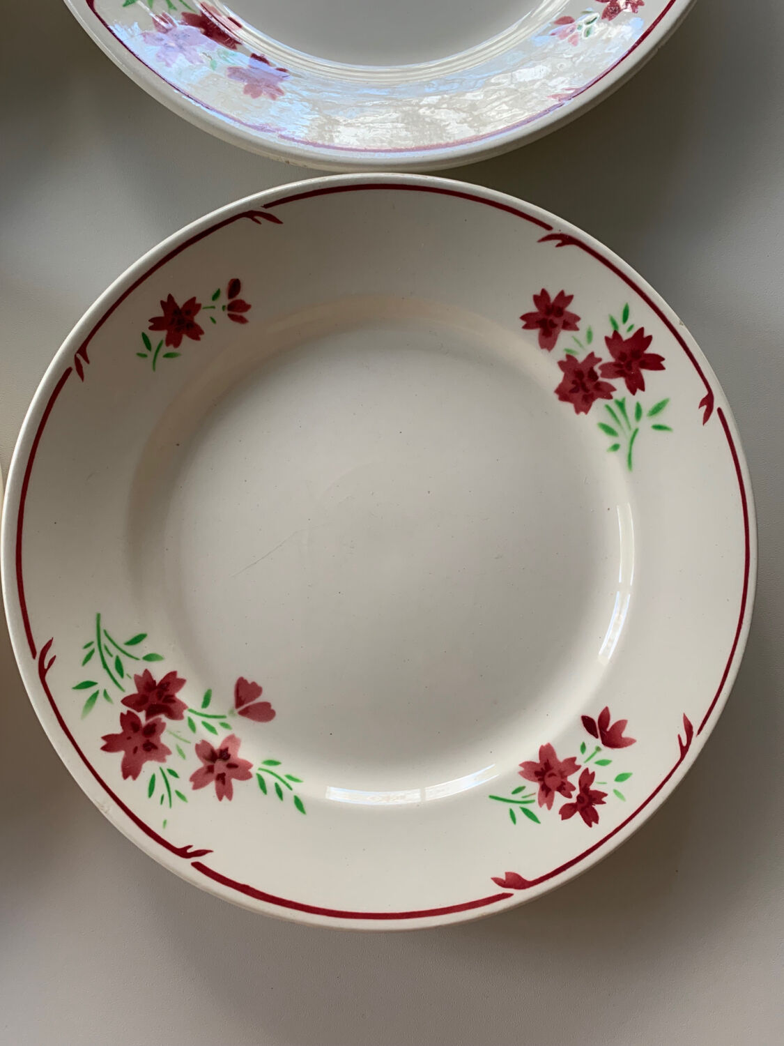 Flat plates Badonviller