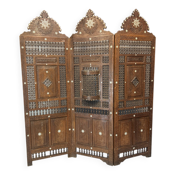 Paravent de séparation de pièce ottoman mauresque