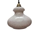 Vintage Pendant Lamp With Opaline Shade