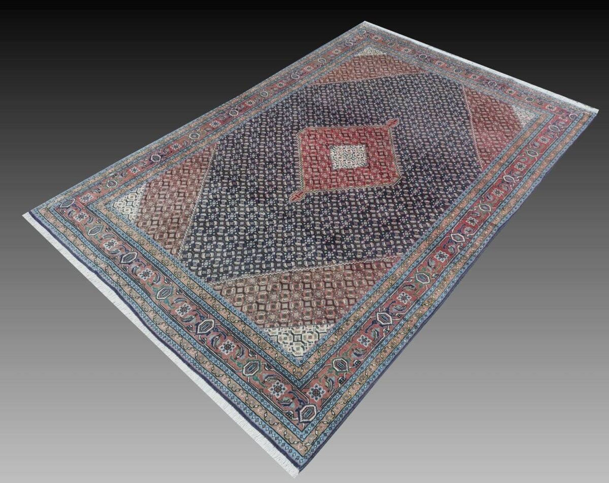 Persian oriental carpet iran ardabil - size: 3.00 x 2.00 metres - "galerie sardje"