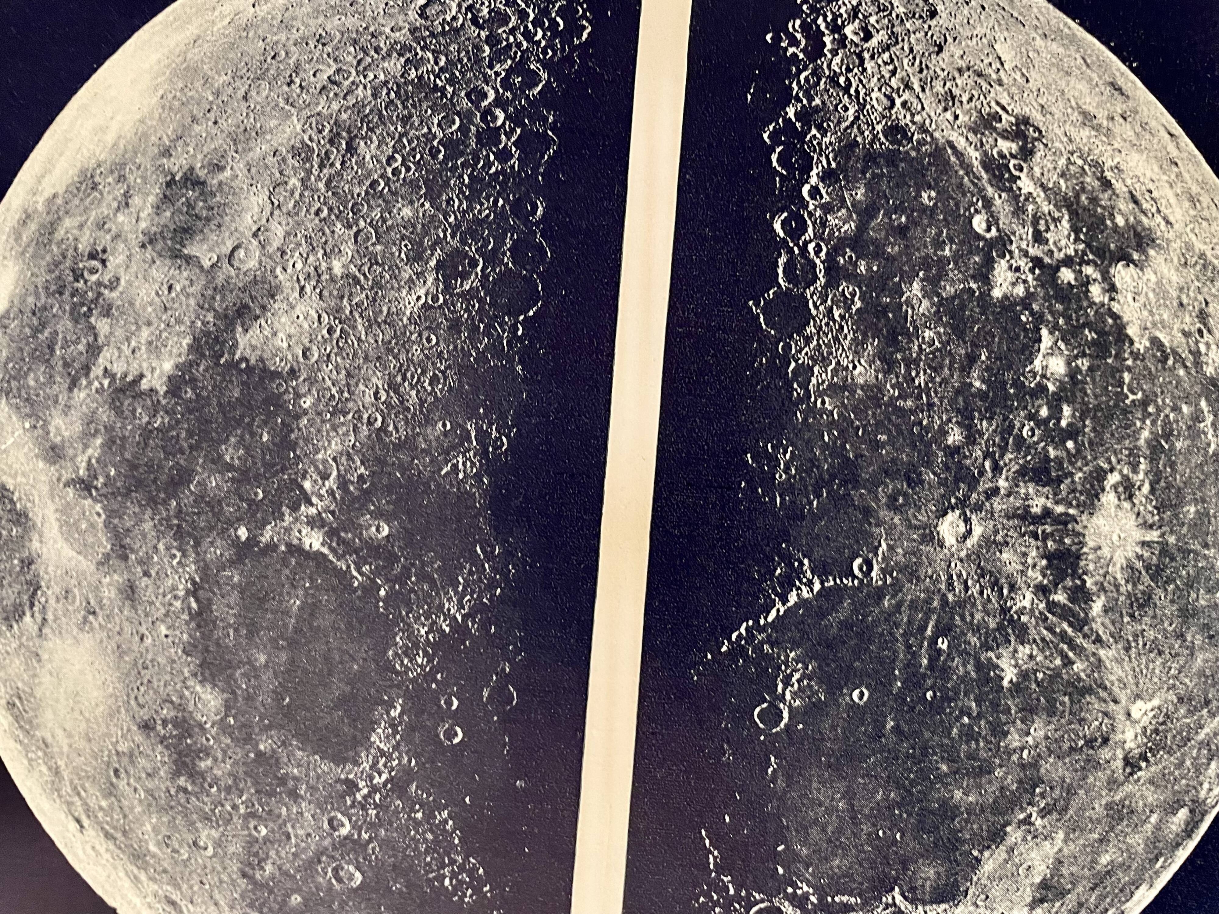 Photographic plate on the moon - 1930
