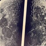 Photographic plate on the moon - 1930