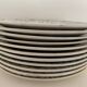 11 old Creil and Montereau dessert plates, Colbert service